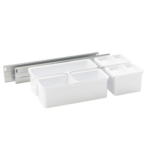 Kesse DISPENSA, Youboxx, set 3, bianco