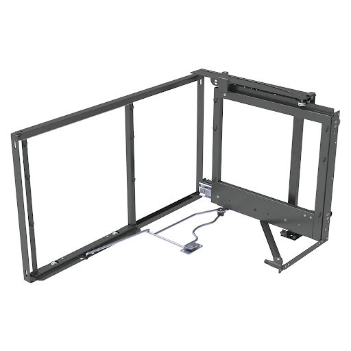 Kesse MagicCorner, frame with soft-close mechanism, right, anthracite