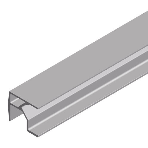 Cinetto PS23-50 Profielen Bovenkant, 2000 mm, Geanodiseerd zilver