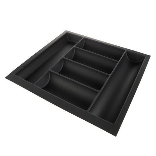 Riex GM60 Cutlery tray 30 (222x474 mm), Globe softTouch, black