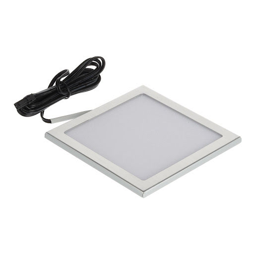 Riex EL53 Luce LED, 100×100 mm, 12 V, 3 W, 4000 K, bianco