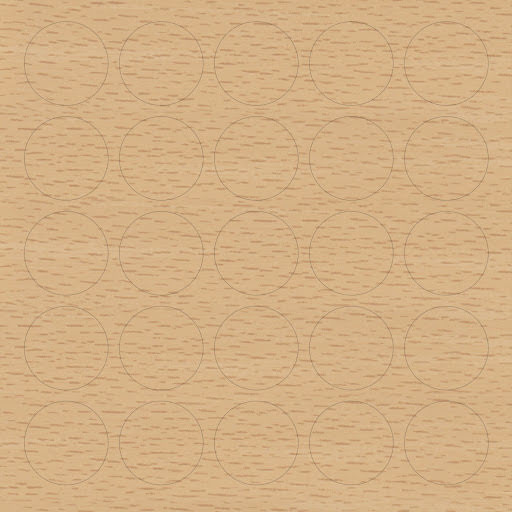 EF140601G00001 Riex JS10 Self adhesive cap ABS, ø14 mm (sheet 25 pcs)