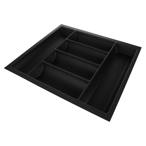 Riex GM60 Cutlery tray 60 (522x474 mm), Globe softTouch, black