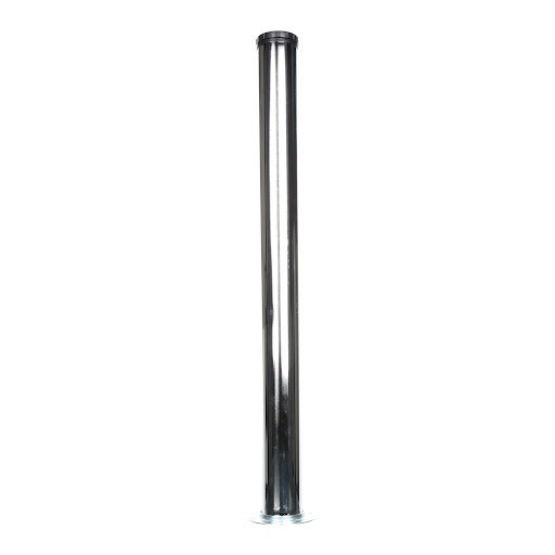 Riex ER60 Table leg with ring, H1100 mm, chrome