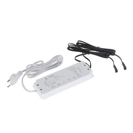 Riex EL25 LED Netzgerät 24 V, 75 W, 2× Kabel mit MINI Verbinder, 5 Jahre Garantie