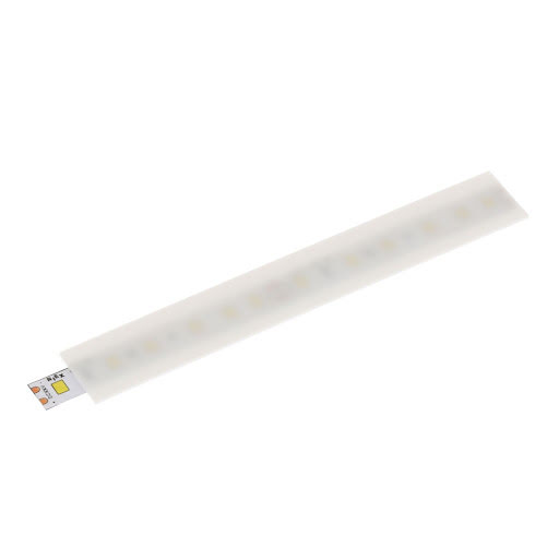 Riex EO11/EO20 Capac pentru profil LED, 3 m, alb opac