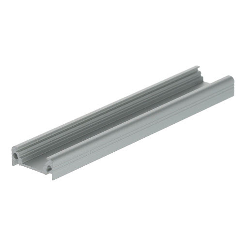 Riex EO11 LED profile surface, max. width 12 mm, 3 m, silver anodized