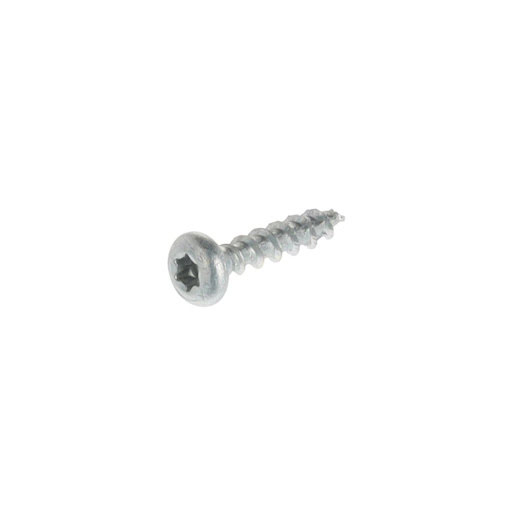 Spax Schrauben, 4,0x16 mm, TX Halbrundkopf, Weiß verzinkt (Packung 1000 Stück)