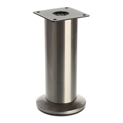 Riex GS36 Furniture leg D50, H150, brushed nickel