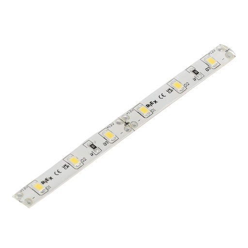 Riex EL42 LED Band 12 V, 6 W/m, 60 Dioden/m, Warmweiß, IP54, 5 m