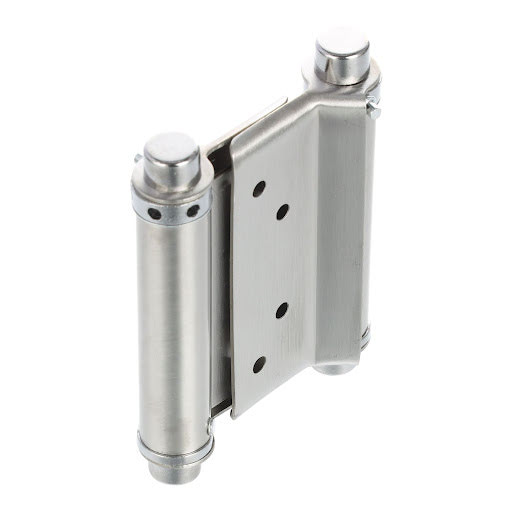 Riex NW20 Double spring hinge (western), 75mm, stainless steel