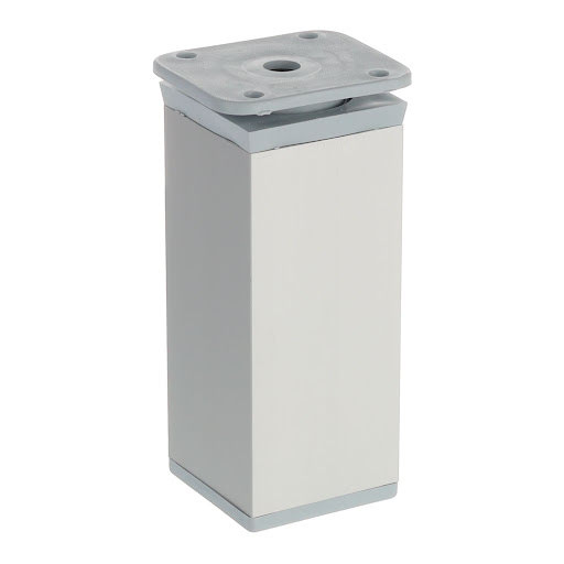 Riex GA35 Meubelpoot 40 x 40 mm, 100 mm, Geanodiseerd aluminium