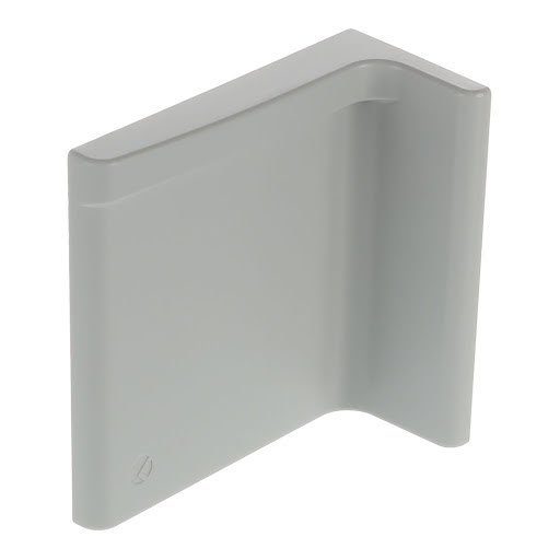 Italiana Ferramenta Libra H11 Cover for cabinet hanger, left, grey