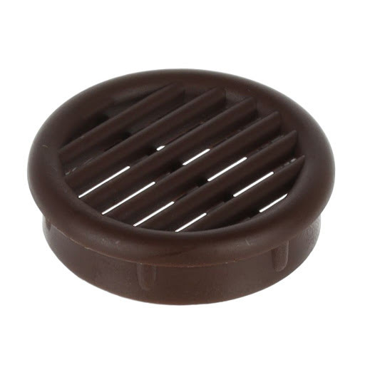 Riex GV23 Duct vent, H10, D35, brown