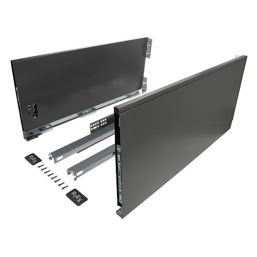 RiexTrack stalčių sistema, 249/550mm, tamsiai pilka