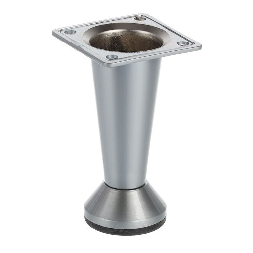 Riex GS25 Furniture leg H80, matt chrome