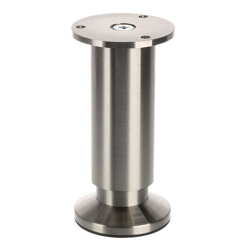 Riex GA88 Furniture leg D38, H120, brushed nickel