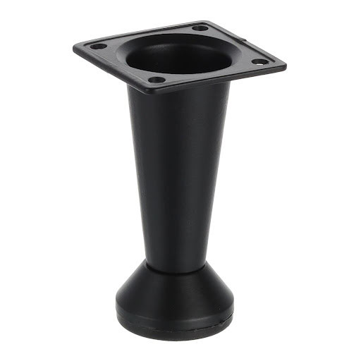 Riex GS25 Furniture leg H80, matt black