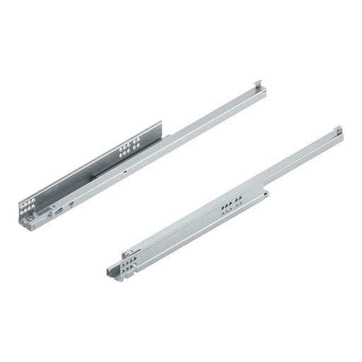 Blum TANDEM partial extension with inserted TIP-ON, L550mm, 30kg, pair