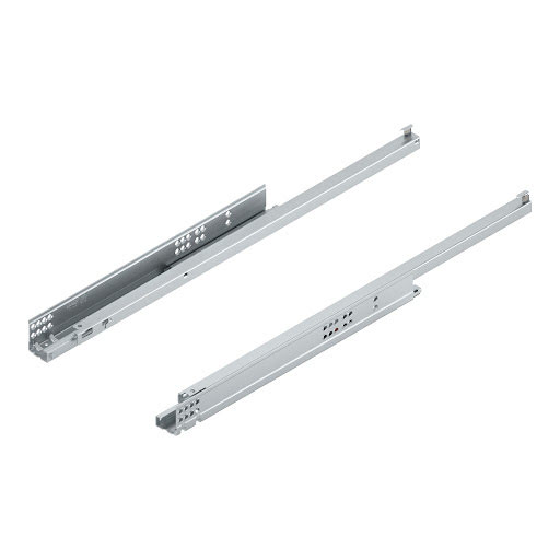Blum TANDEM partial extension with inserted TIP-ON, L600mm, 30kg, pair