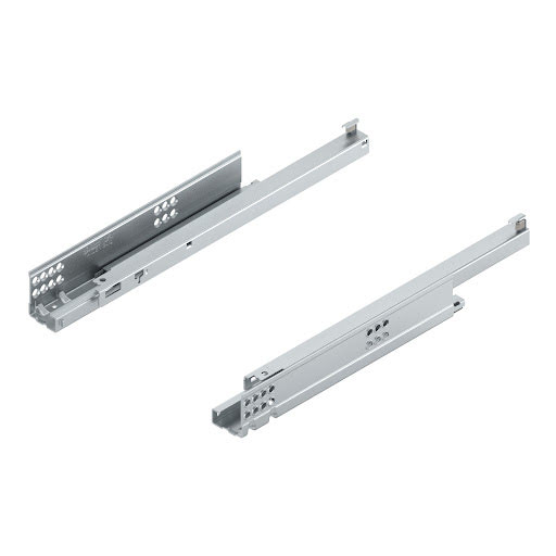 Blum TANDEM partial extension with inserted TIP-ON, L350mm, 30kg, pair