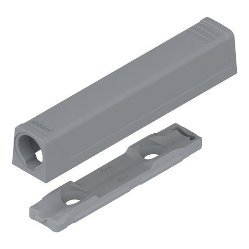 Blum TIP-ON adapter plate for long version, grey