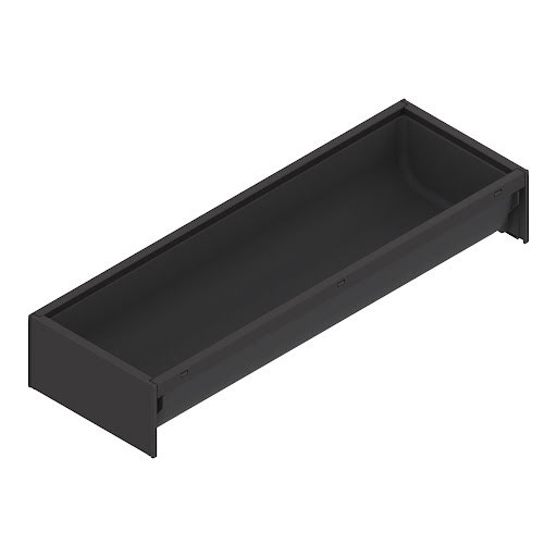 Blum AMBIA-LINE customisable box for cutlery, L100, W300mm, H52mm, color „TerraBlack"