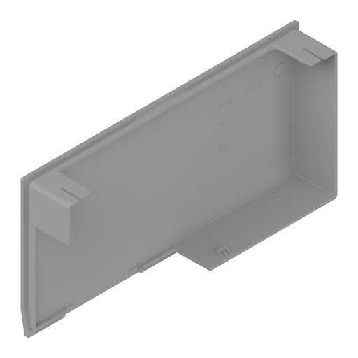 Blum AVENTOS HK TOP cover plate large, light grey, right