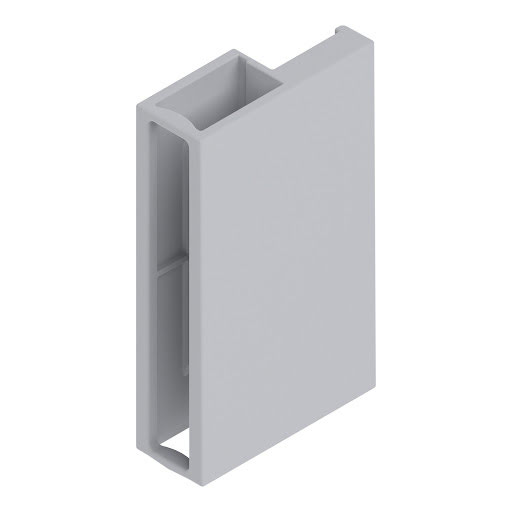 Blum TANDEMBOX Antaro connector for back of design element, C, color light grey „WhiteAlu", right
