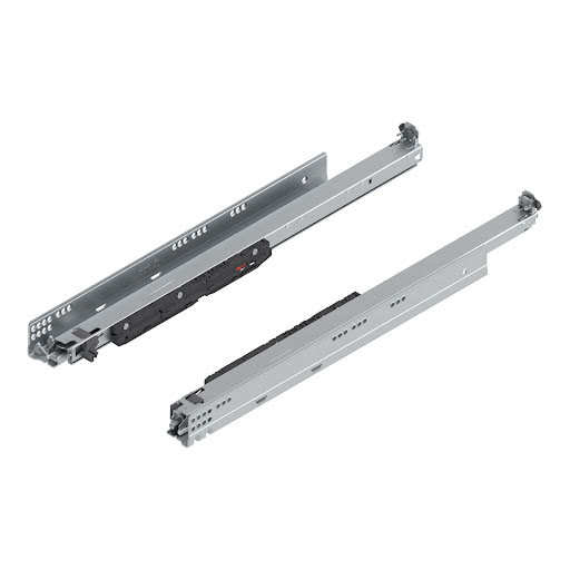 Blum MOVENTO BLUMOTION concealed slide, full extension, L600mm, 60kg, suitable to add TIP-ON, pair