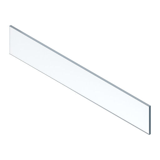 Blum LEGRABOX design element - front, high, width of front 900mm, clear glass