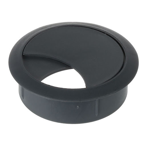 Riex EK62 Cable outlet round plastic ø60 mm, H20, anthracite