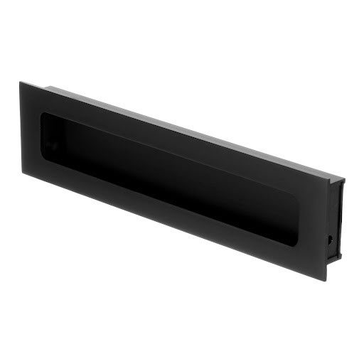 Riex Touch XZ01 Verzonken handgreep, 160 mm, Mat Zwart 