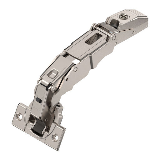 Blum CLIP TOP BLUMOTION Wide angle hinge for zero protrusion 155°, overlay, screw-on