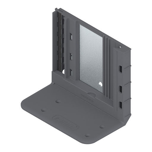 Blum SERVO-DRIVE attachment bracket for 2 drive units, with cable (L=800mm)
