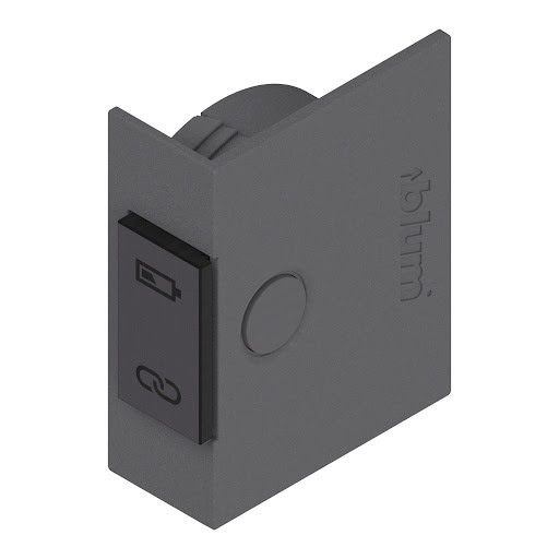 Blum SERVO-DRIVE AVENTOS HK TOP connector, dark grey