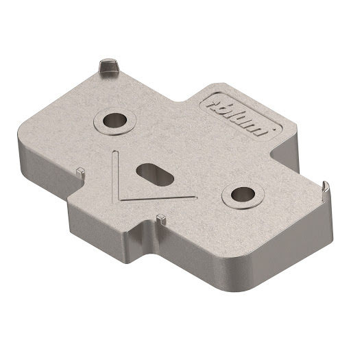 Blum Angled spacer, cruciform, +5°, screw-on version, spacer thickness: 6 mm