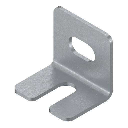 Blum L- bracket for front, steel