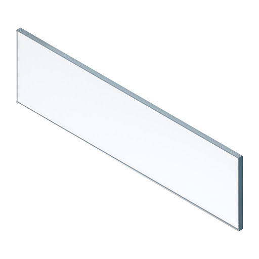 Blum LEGRABOX design element - front, high, width of front 600mm, clear glass