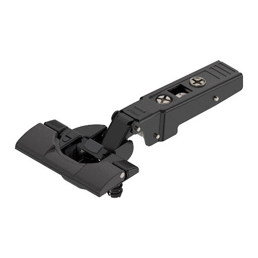 Blum CLIP TOP BLUMOTION hinge for thick door (max.32mm) 95°, overlay application, INSERTA, ONYX