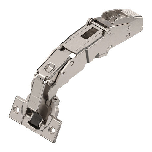 Blum CLIP TOP wide angle hinge 155°, dual application, unsprung, screw-on