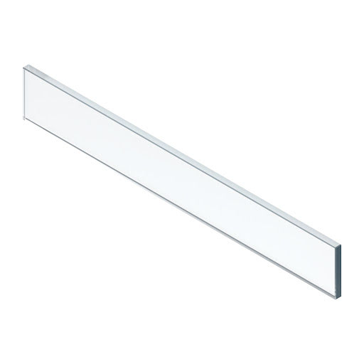 Blum LEGRABOX design element - front, narrow, width of front 600mm, clear glass
