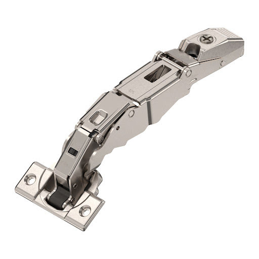 Blum CLIP TOP BLUMOTION Hinge fot thick doors, wide angle hinge 125°, overlay application, screw-on