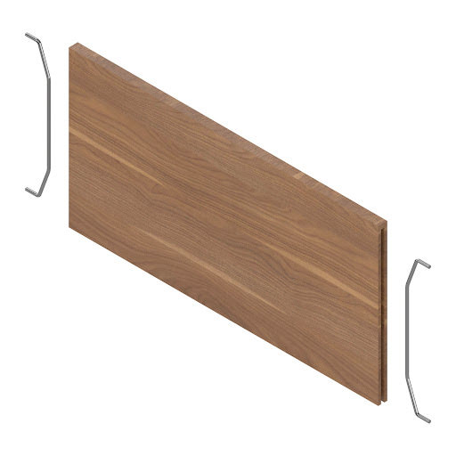 Blum AMBIA-LINE cross divider for wooden cutlery insert (ZC7F400RHP), Tennessee walnut
