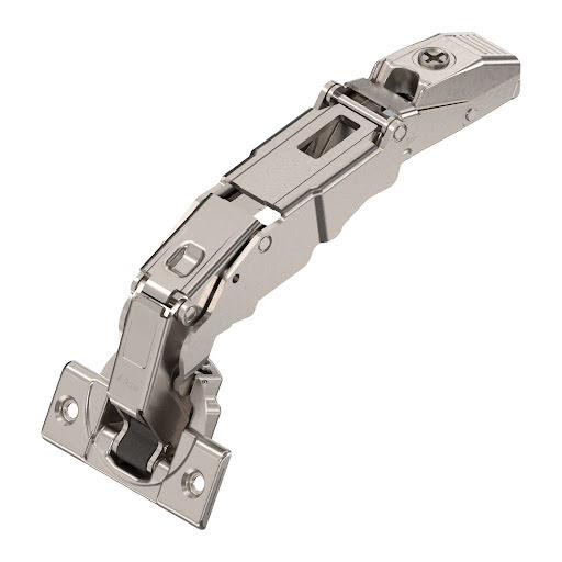 Blum CLIP TOP Wide angle hinge for zero protrusion 155°, overlay application, screw-on