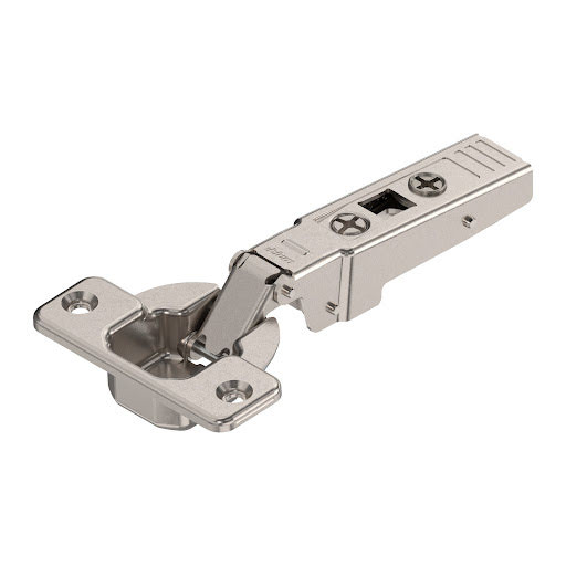 Blum CLIP TOP hinge for thick door (max.32mm) 95°, overlay application, unsprung, screw-on