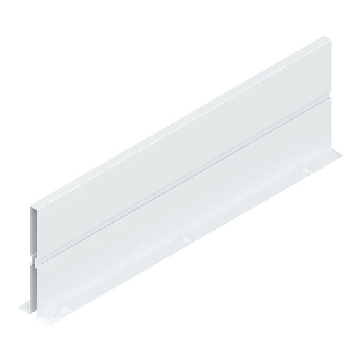 Blum TANDEMBOX Antaro Dividing wall, L500mm, smooth, color white „Silk"