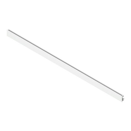 Blum LEGRABOX vidinio stalčiaus fasado profilis, ilgis 1043mm, siauras, su įlaida stiklui, "Silk"