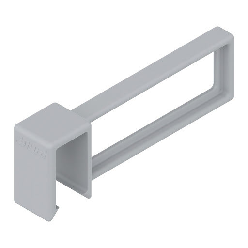Blum TANDEMBOX Antaro longside divider for cross divider, color light grey „WhiteAlu"