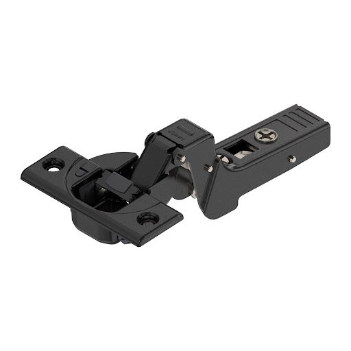 Blum CLIP TOP BLUMOTION hinge for thick door (max.32mm) 95°, inset application, screw-on, ONYX